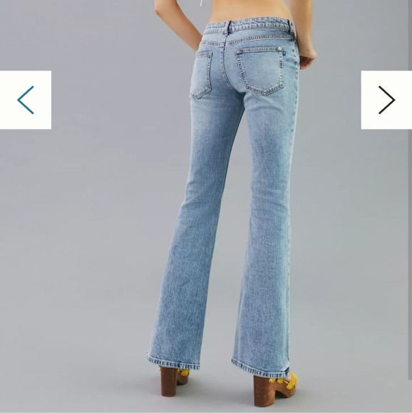 Anthropologie Pilcro The Icon Laceup Jeans Size 31 NWT - Picture 2 of 13